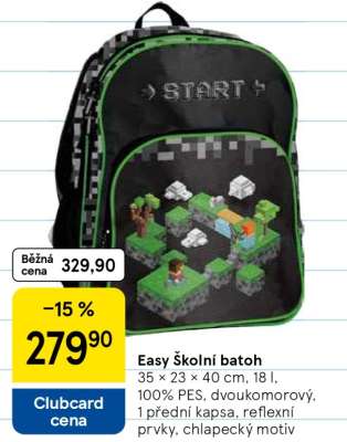 Easy Školní batoh