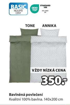 BAVLNĚNÁ POVLEČENÍ