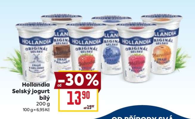 Hollandia Selský jogurt bílý