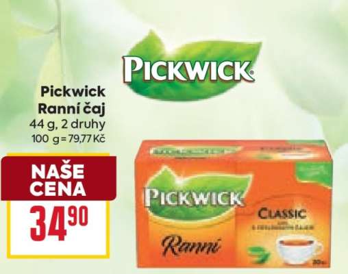 Pickwick Ranní čaj