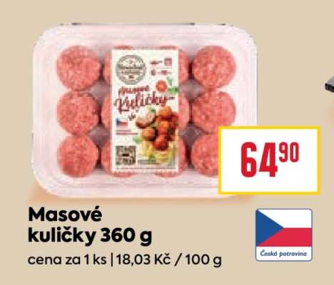Masové kuličky 360 g
