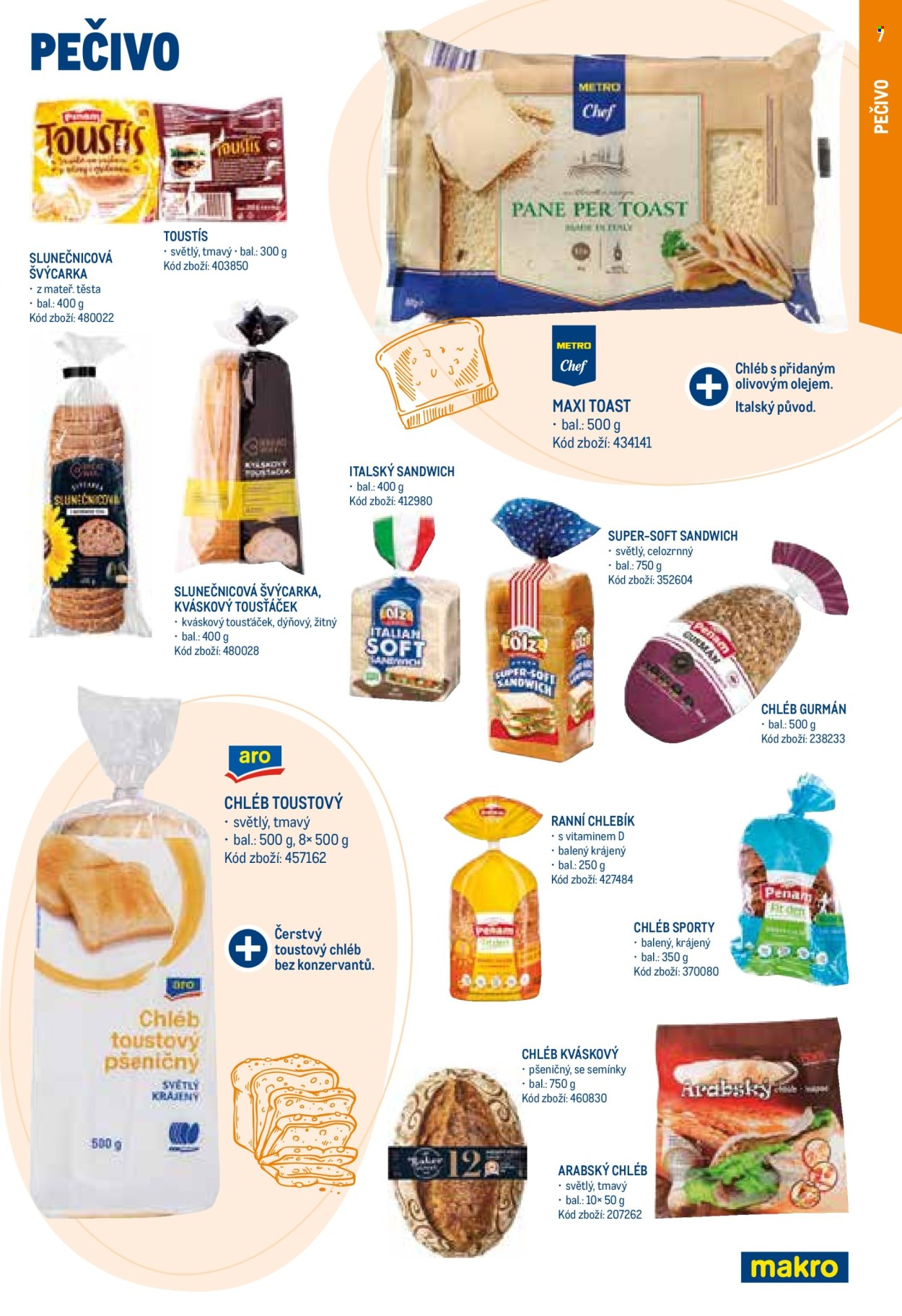 Leták MAKRO. Strana 7