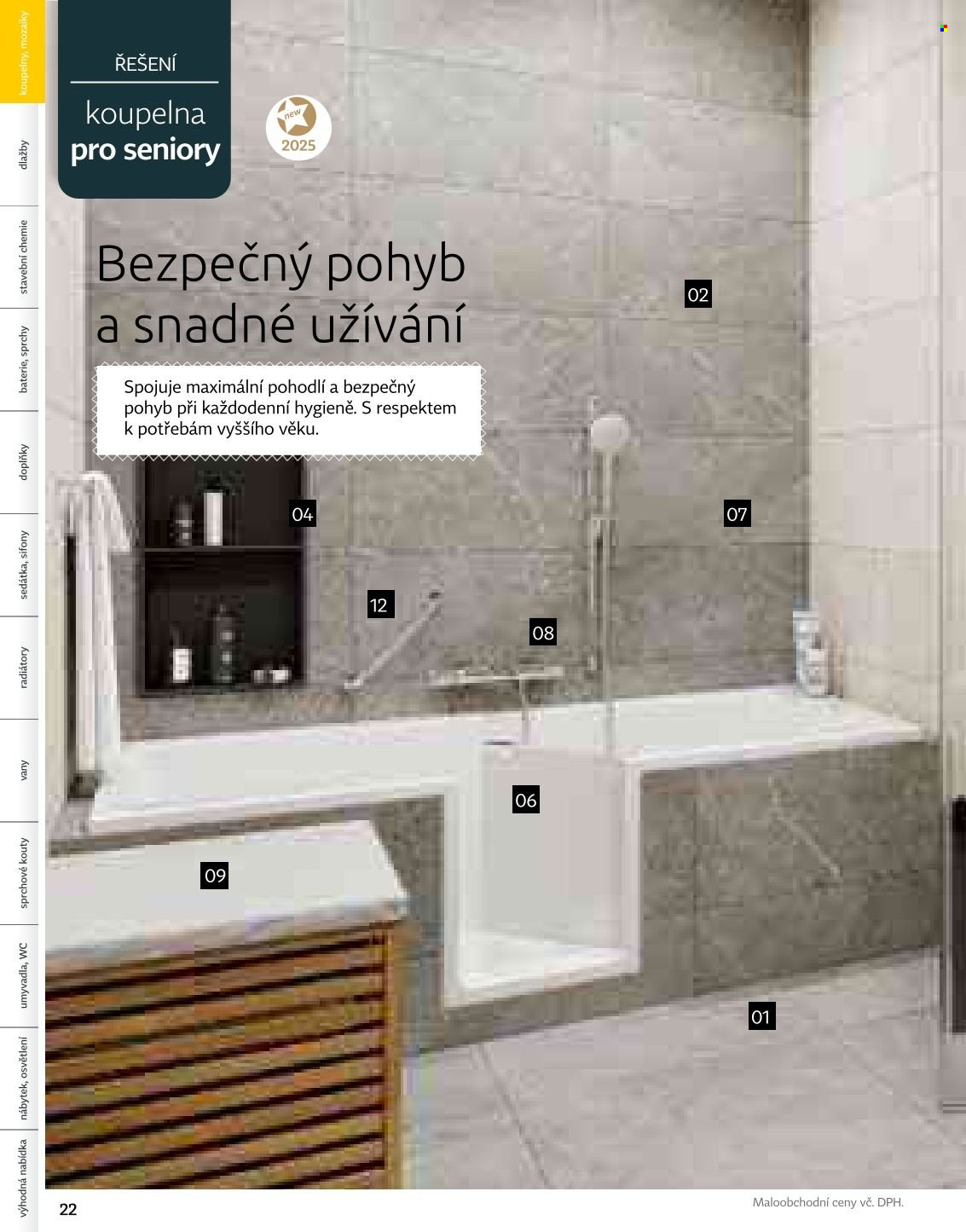 Leták SIKO KOUPELNY - 1. 1. 2025 - 31. 12. 2026. Strana 22