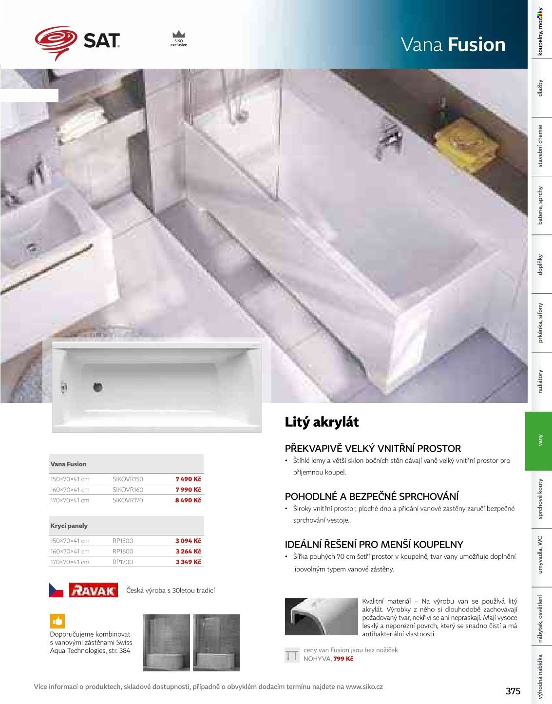 Leták SIKO KOUPELNY - 1. 1. 2025 - 31. 12. 2026. Strana 377