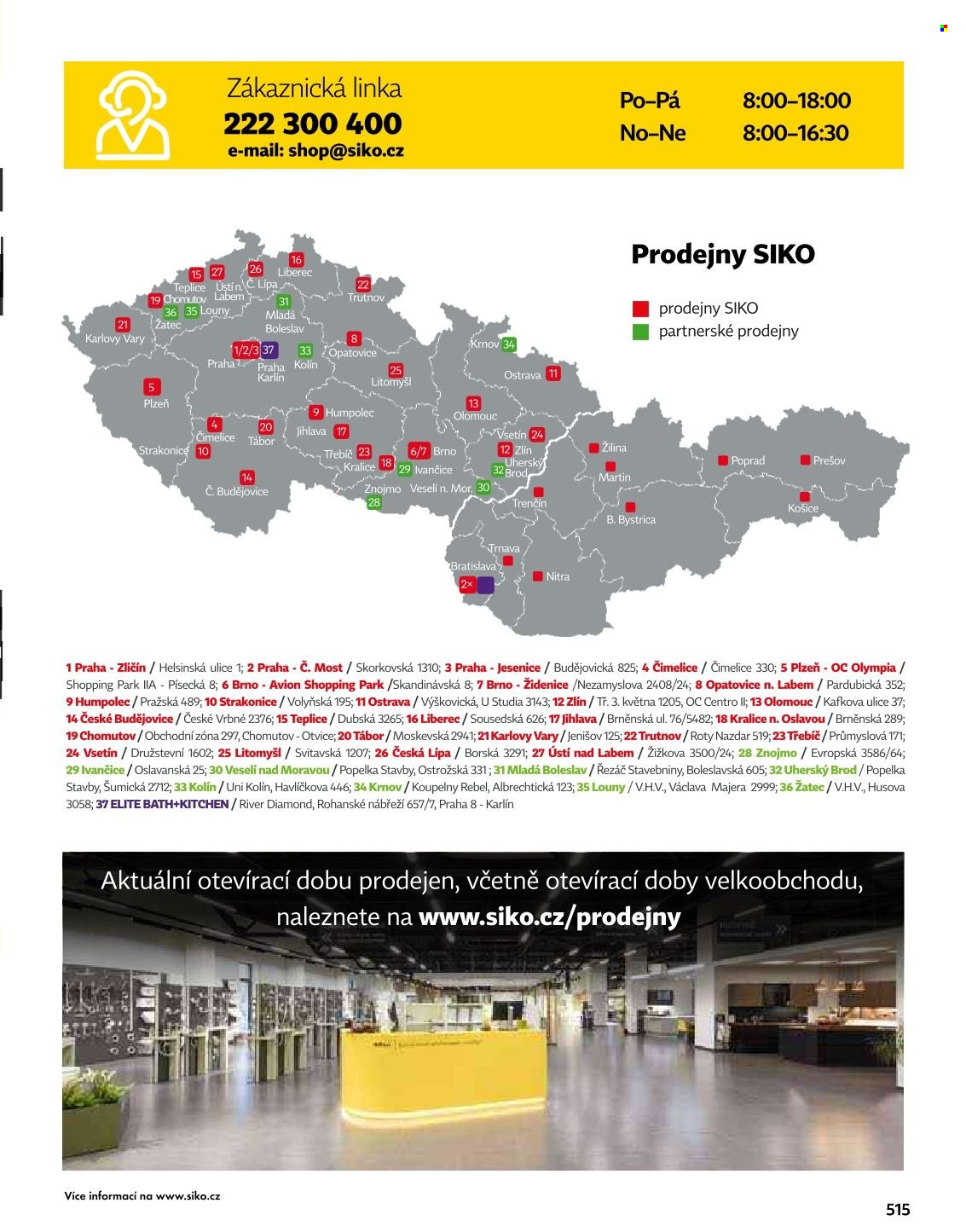 Leták SIKO KOUPELNY - 1. 1. 2025 - 31. 12. 2026. Strana 521