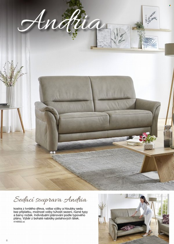 Leták SCONTO NÁBYTEK. Strana 8