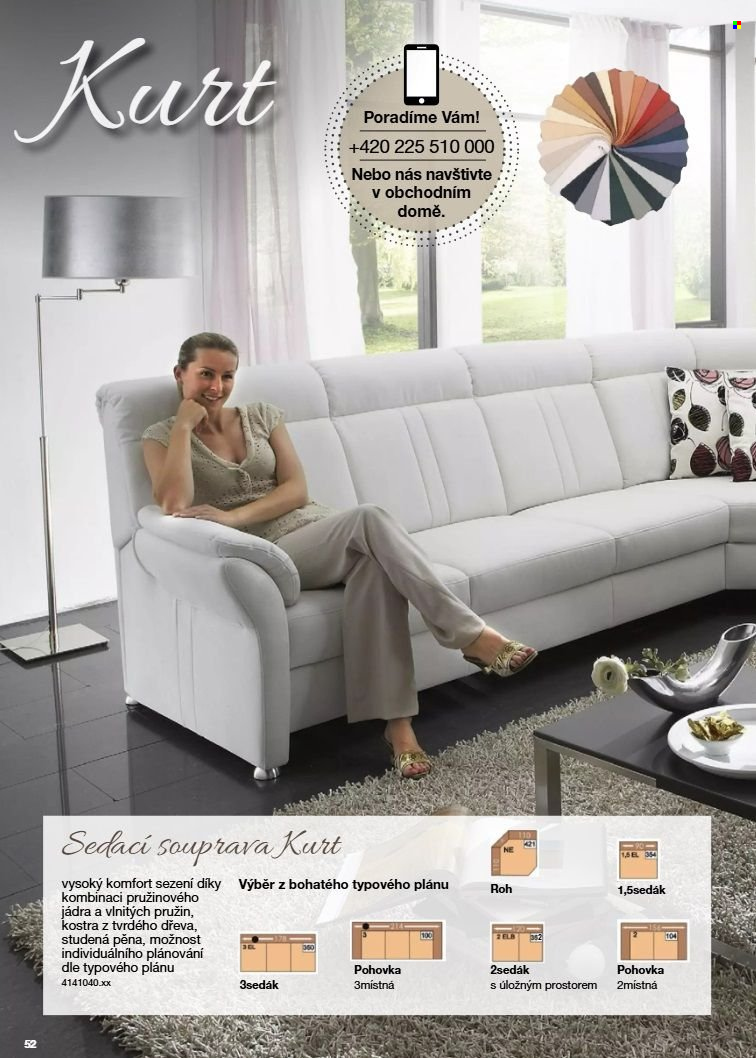 Leták SCONTO NÁBYTEK. Strana 52