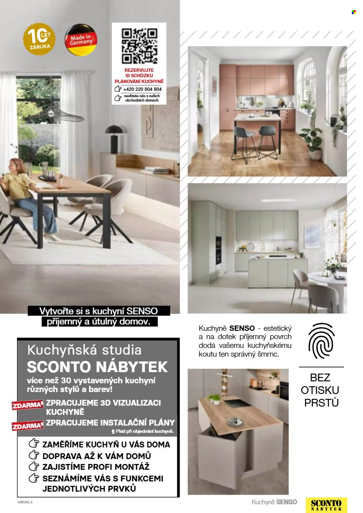 Leták SCONTO NÁBYTEK. Strana 5