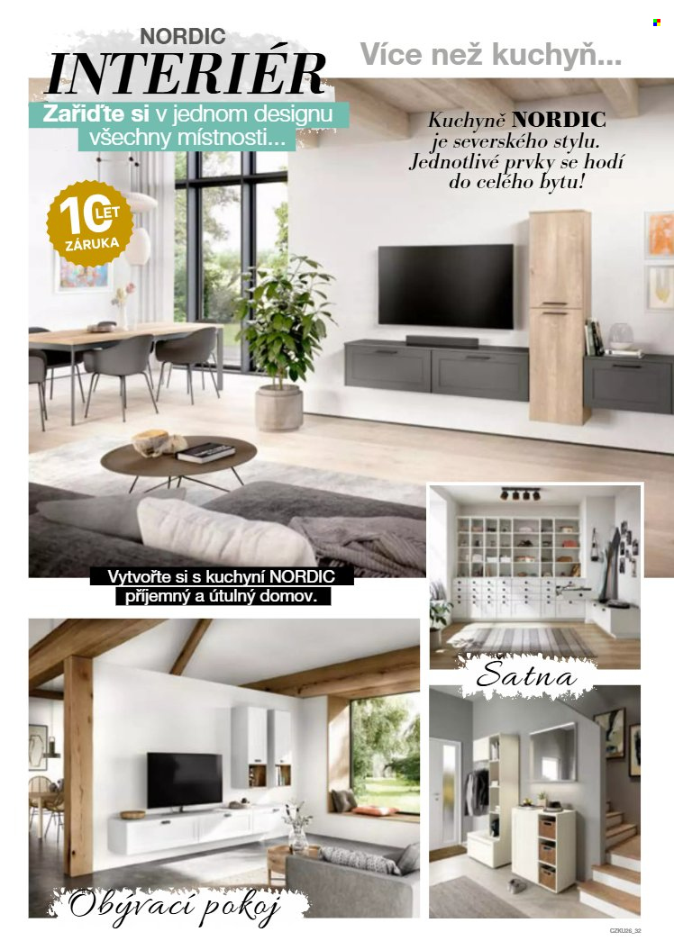 Leták SCONTO NÁBYTEK. Strana 32