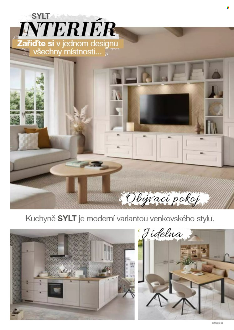 Leták SCONTO NÁBYTEK. Strana 38