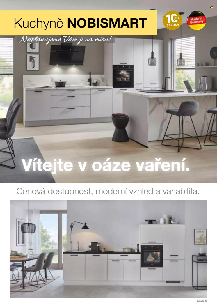 Leták SCONTO NÁBYTEK. Strana 46
