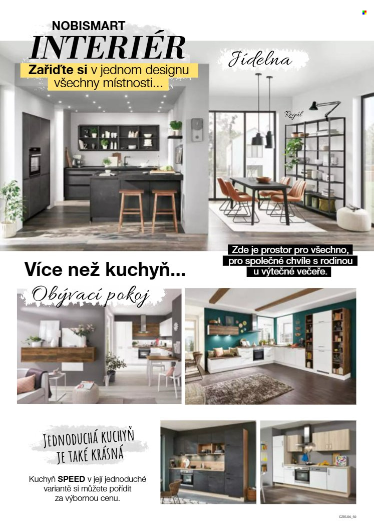 Leták SCONTO NÁBYTEK. Strana 50