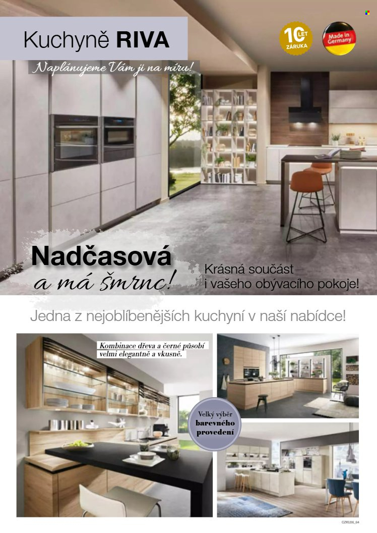 Leták SCONTO NÁBYTEK. Strana 64