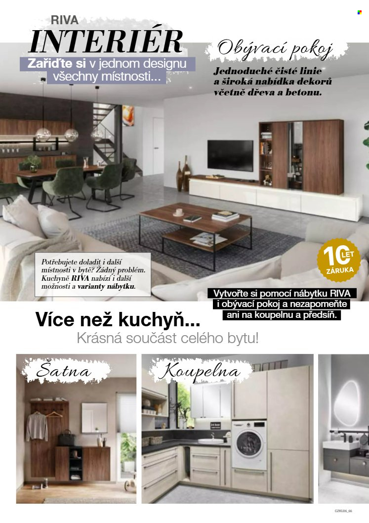 Leták SCONTO NÁBYTEK. Strana 66