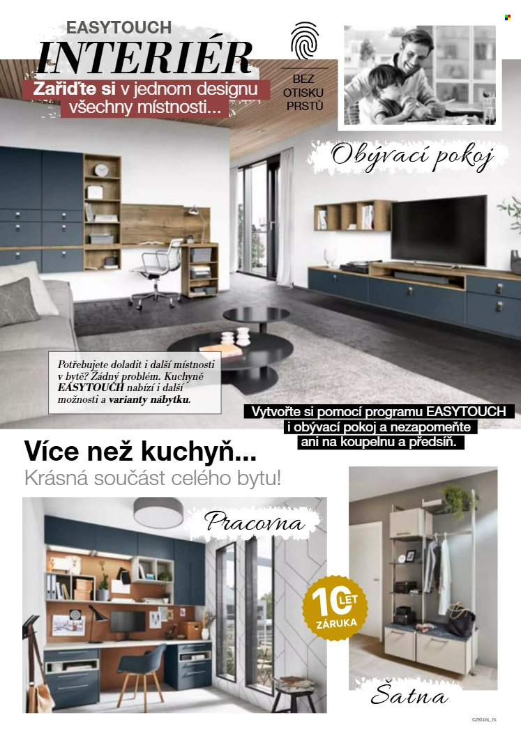Leták SCONTO NÁBYTEK. Strana 76