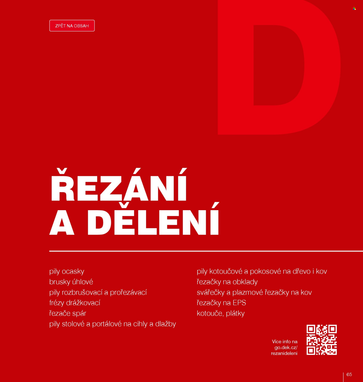 Leták DEK - 1. 1. 2026 - 31. 12. 2026. Strana 67