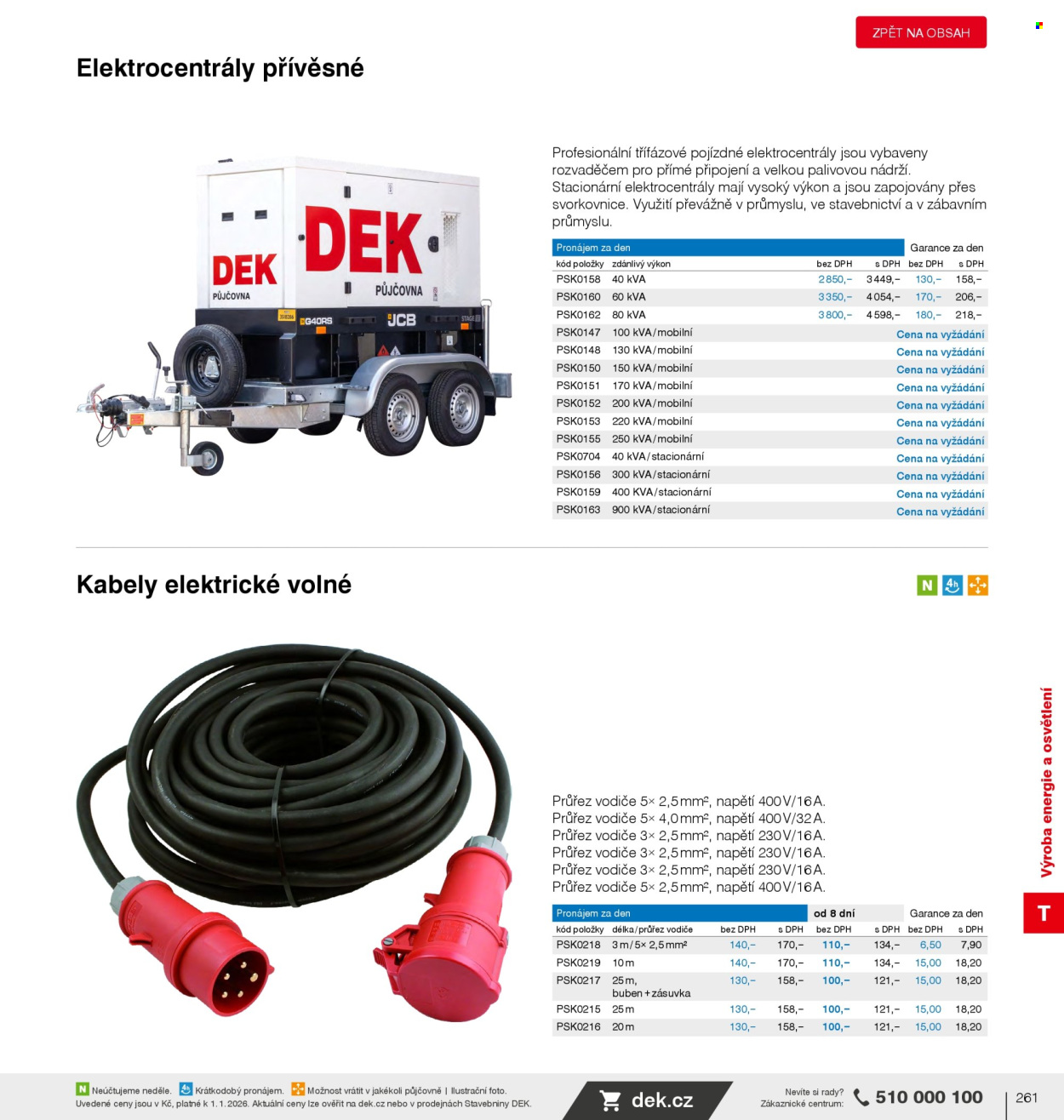 Leták DEK - 1. 1. 2026 - 31. 12. 2026. Strana 263
