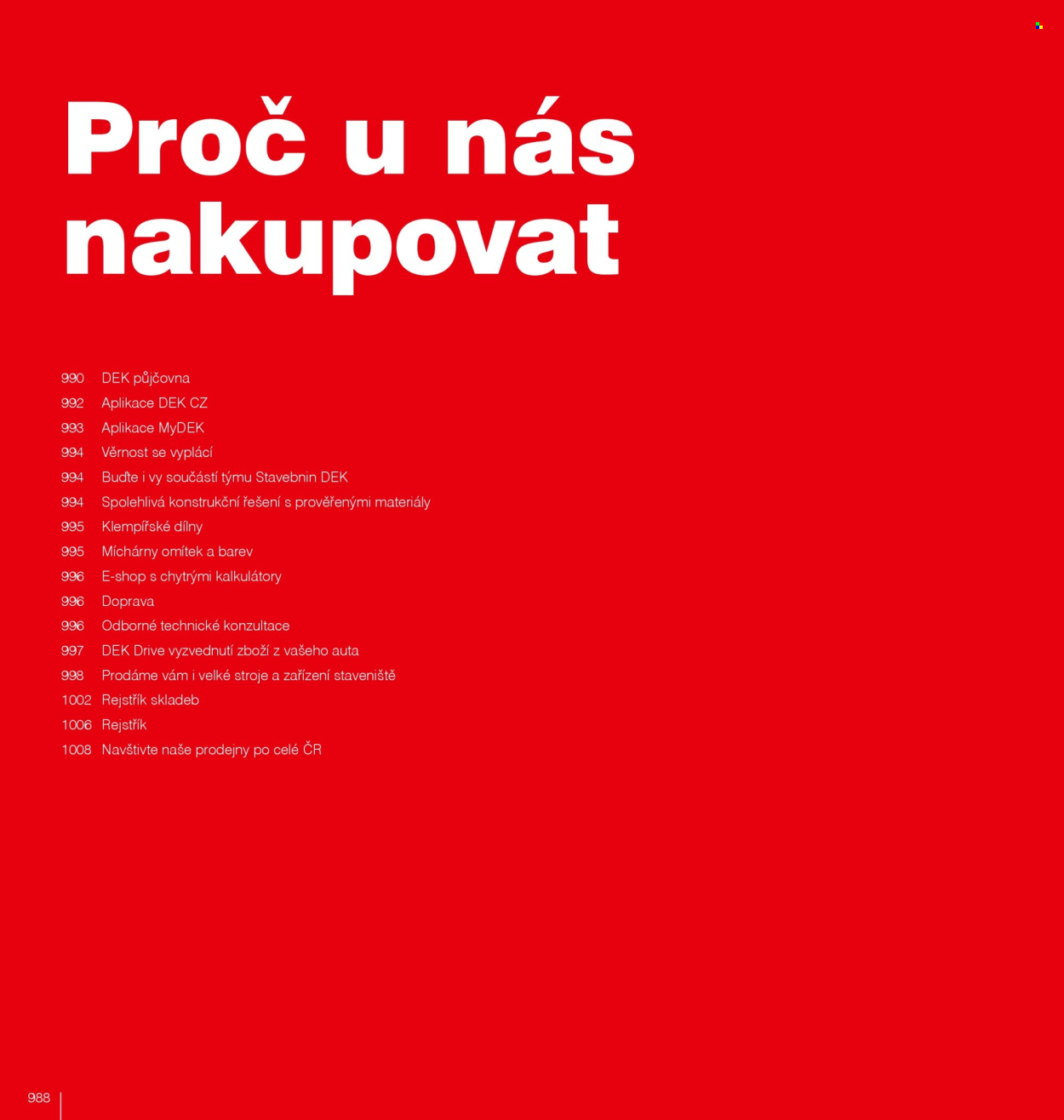 Leták DEK - 1. 1. 2026 - 31. 12. 2026. Strana 990