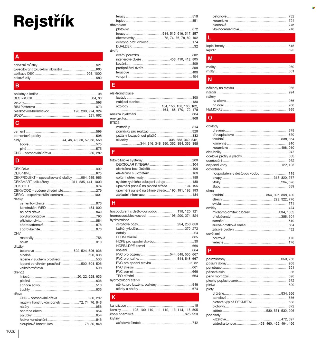 Leták DEK - 1. 1. 2026 - 31. 12. 2026. Strana 1008