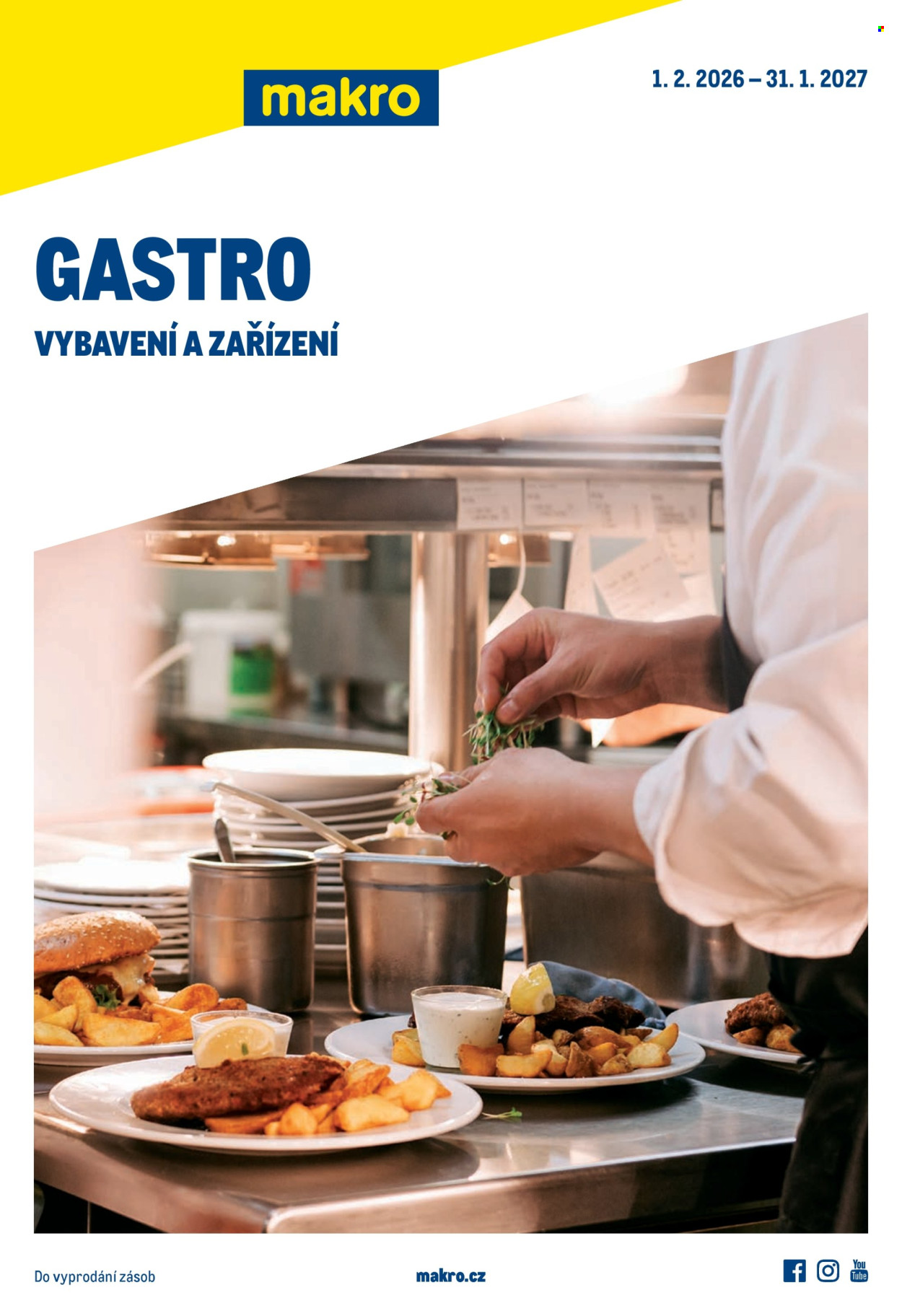 Leták MAKRO - 1. 2. 2026 - 31. 1. 2027. Strana 1