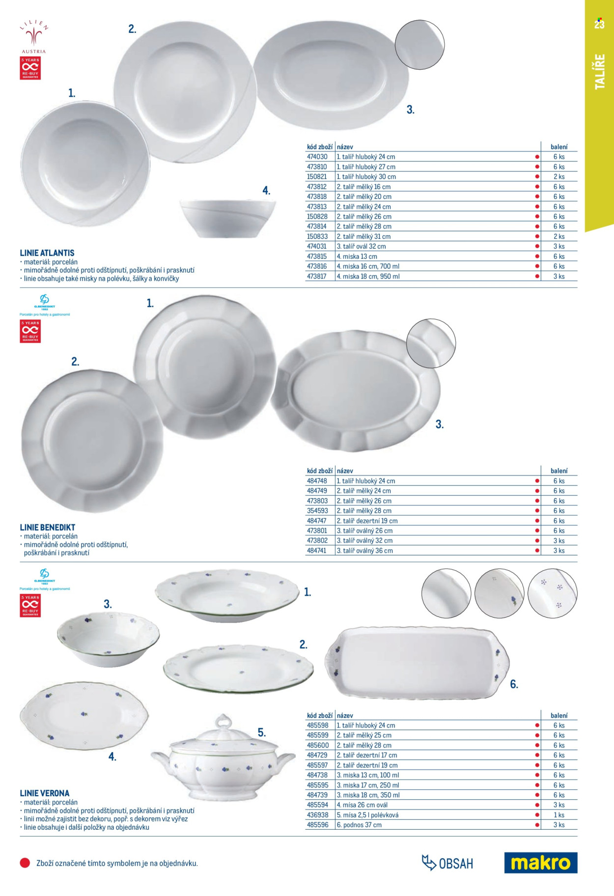 Leták MAKRO - 1. 2. 2026 - 31. 1. 2027. Strana 23