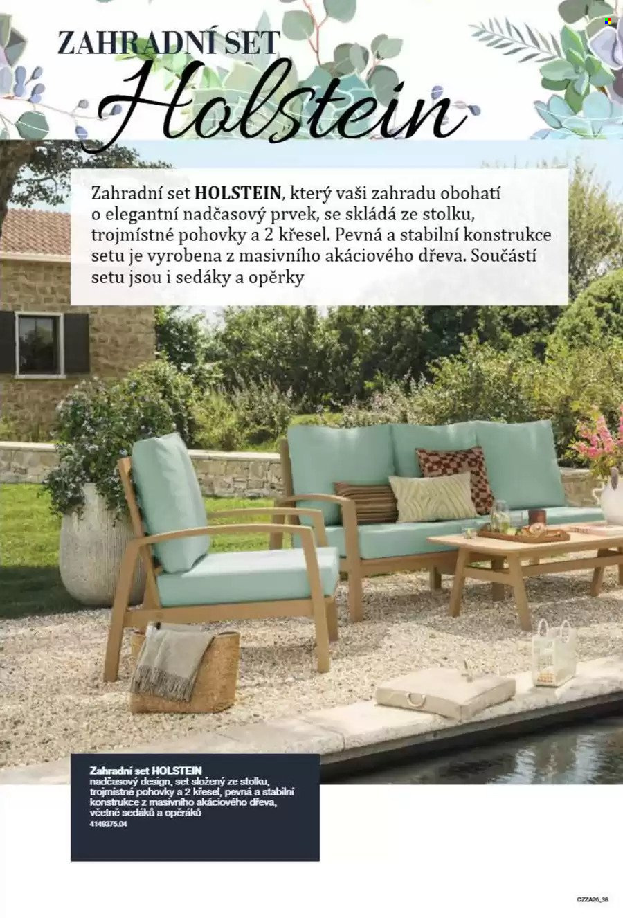 Leták SCONTO NÁBYTEK. Strana 38