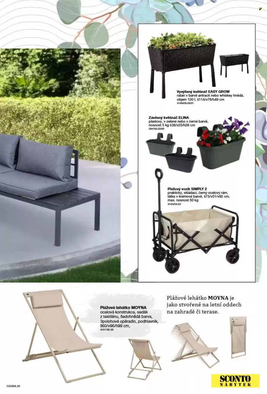 Leták SCONTO NÁBYTEK. Strana 63
