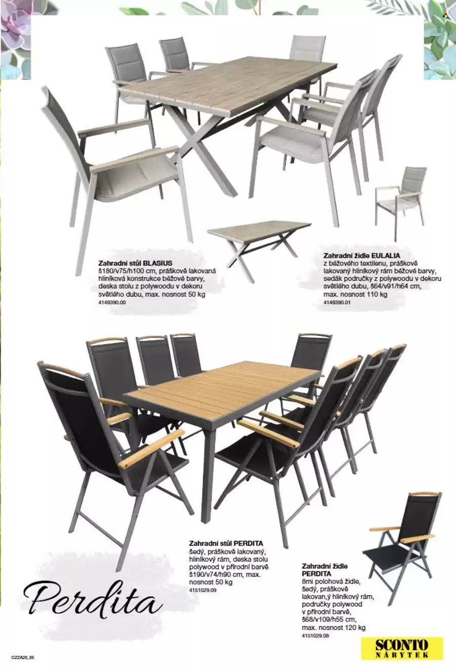 Leták SCONTO NÁBYTEK. Strana 65
