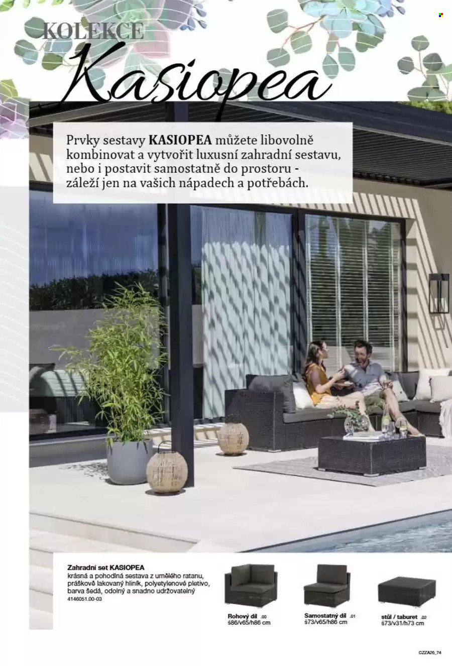 Leták SCONTO NÁBYTEK. Strana 74