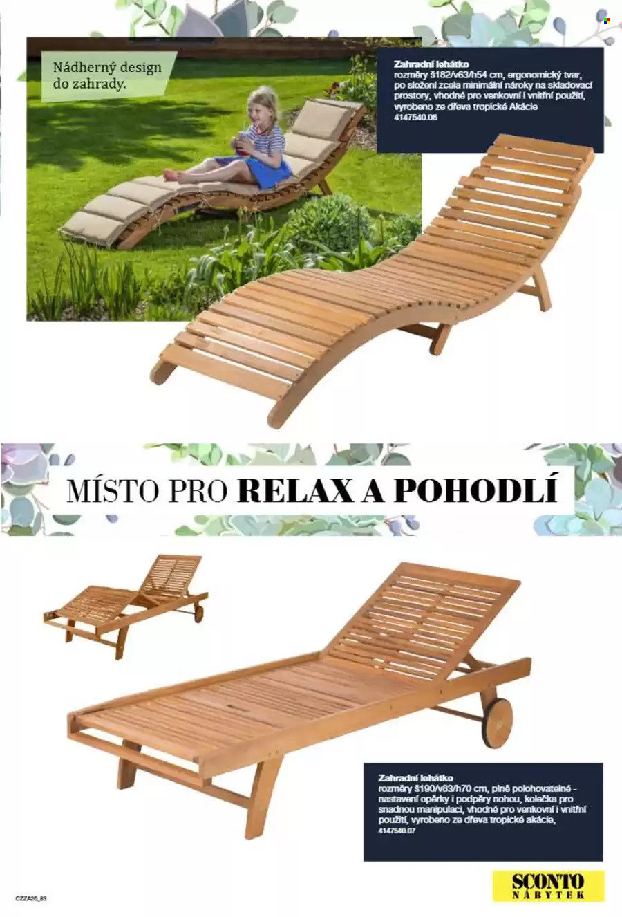 Leták SCONTO NÁBYTEK. Strana 83