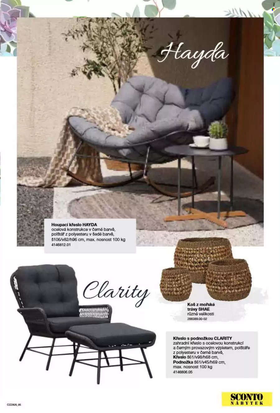 Leták SCONTO NÁBYTEK. Strana 95