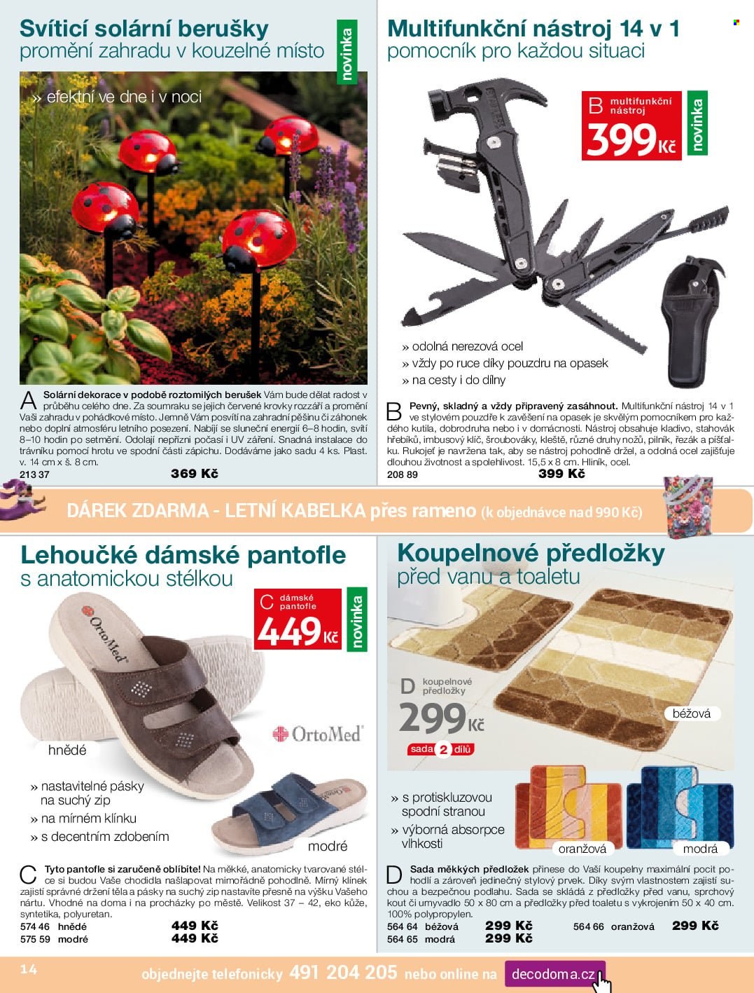 Leták decoDoma. Strana 14