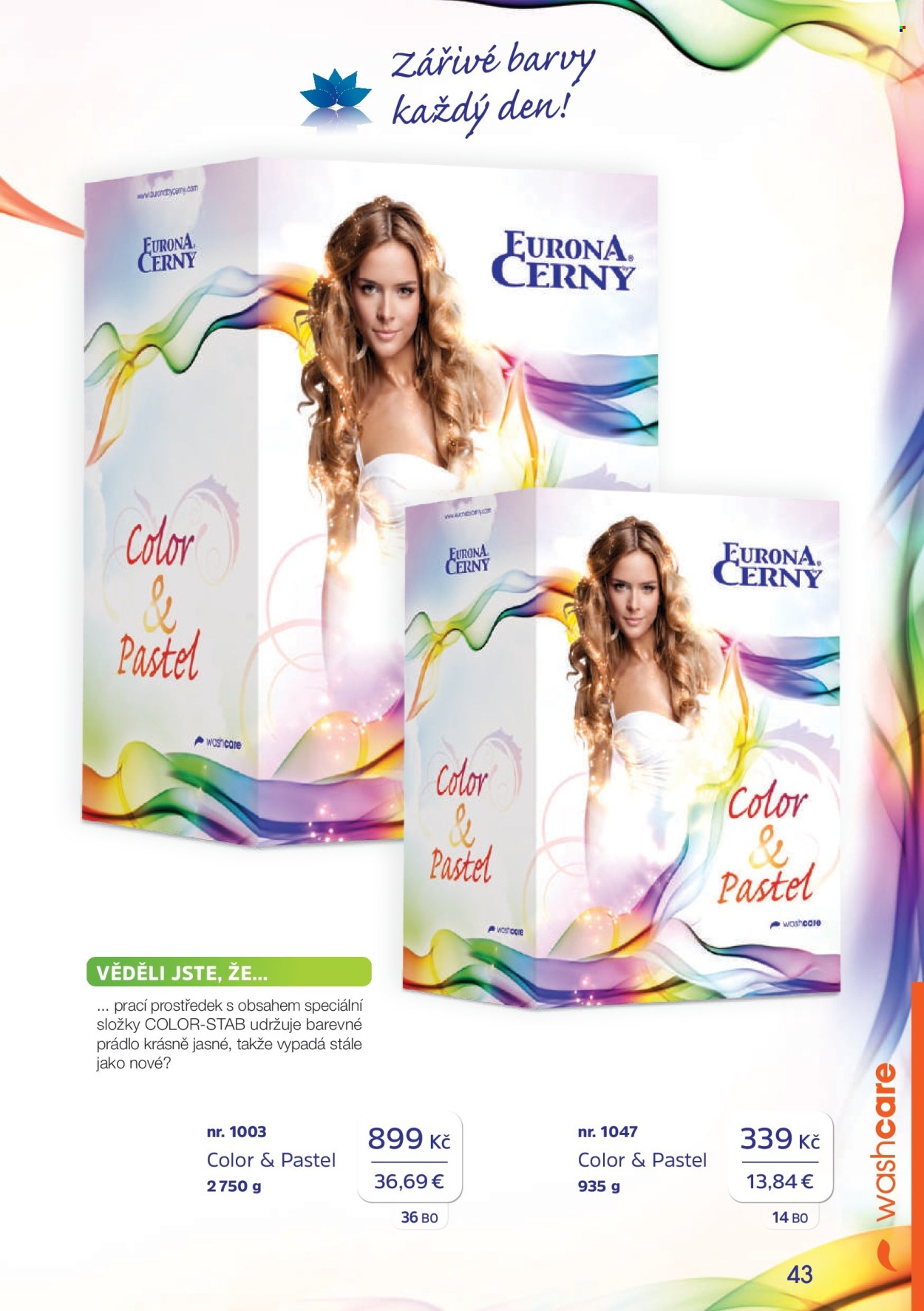 Leták EURONA by CERNY. Strana 38