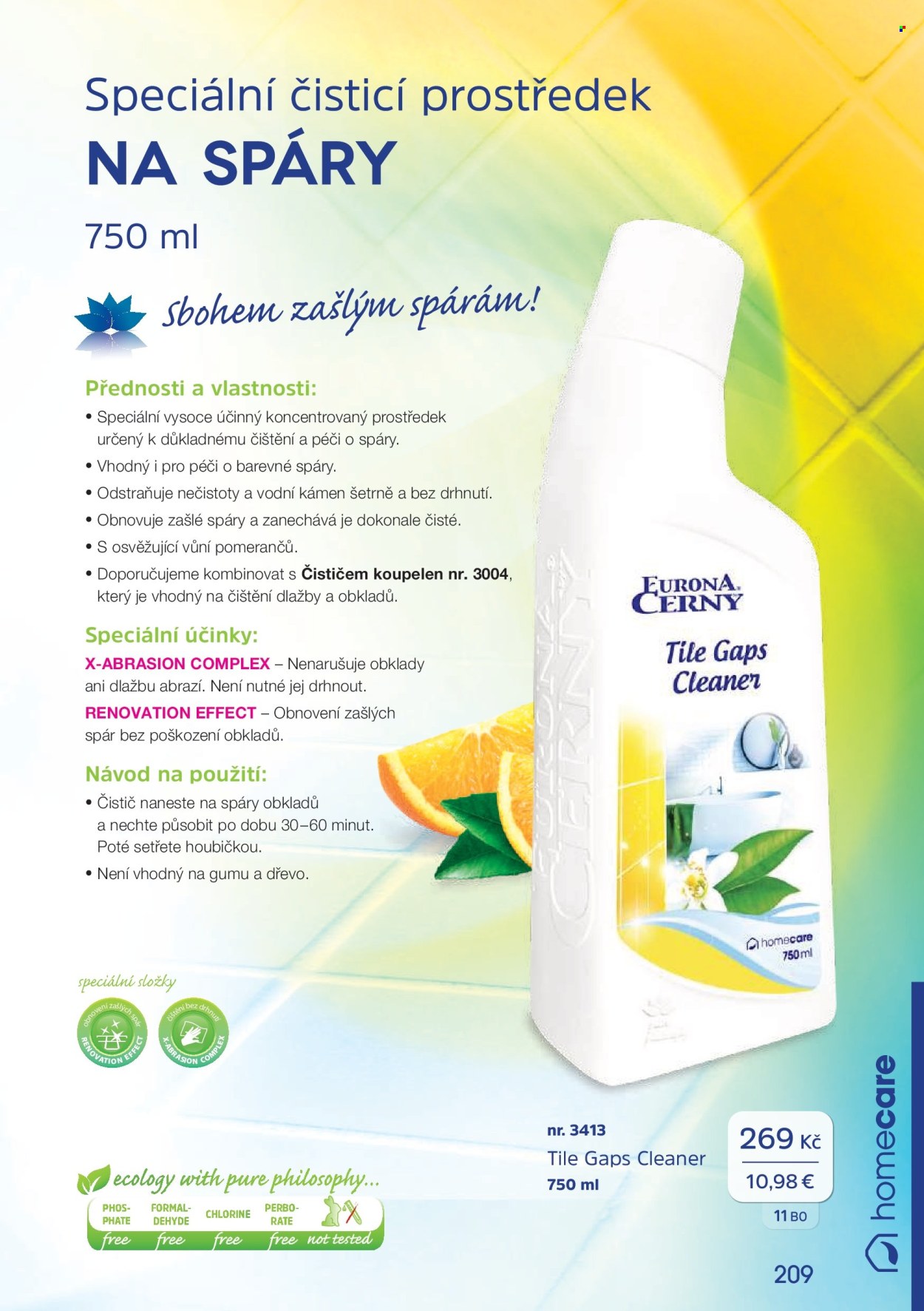 Leták EURONA by CERNY. Strana 204