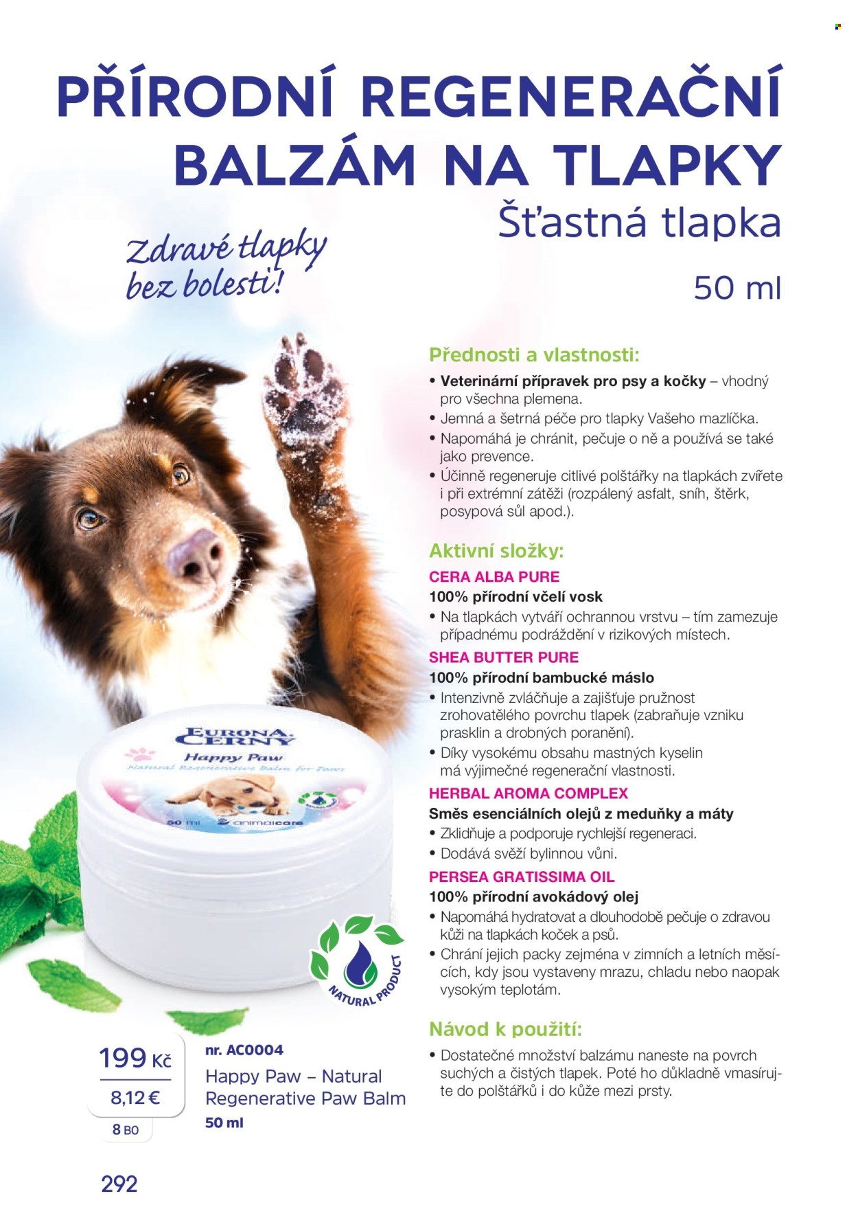 Leták EURONA by CERNY. Strana 287