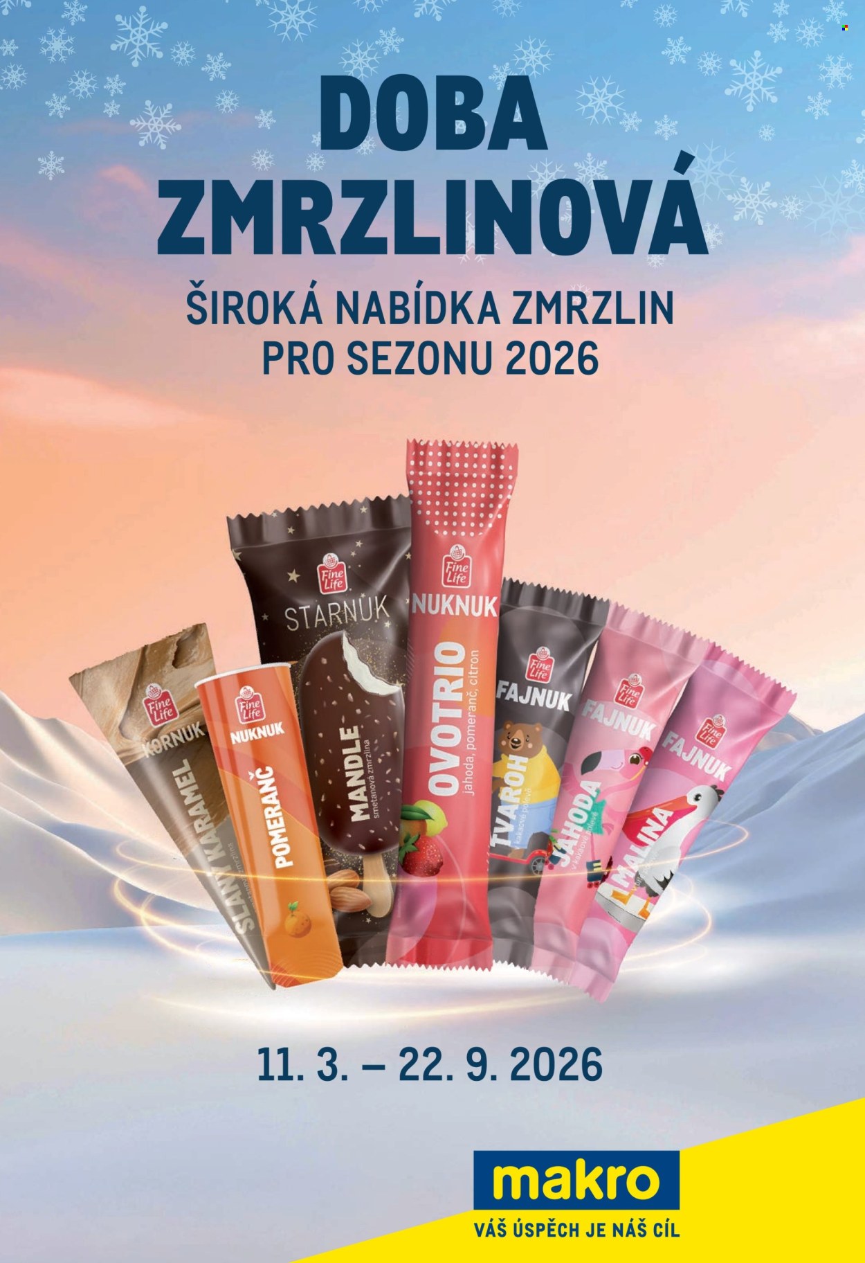 Leták MAKRO - 11. 3. 2026 - 22. 9. 2026. Strana 1