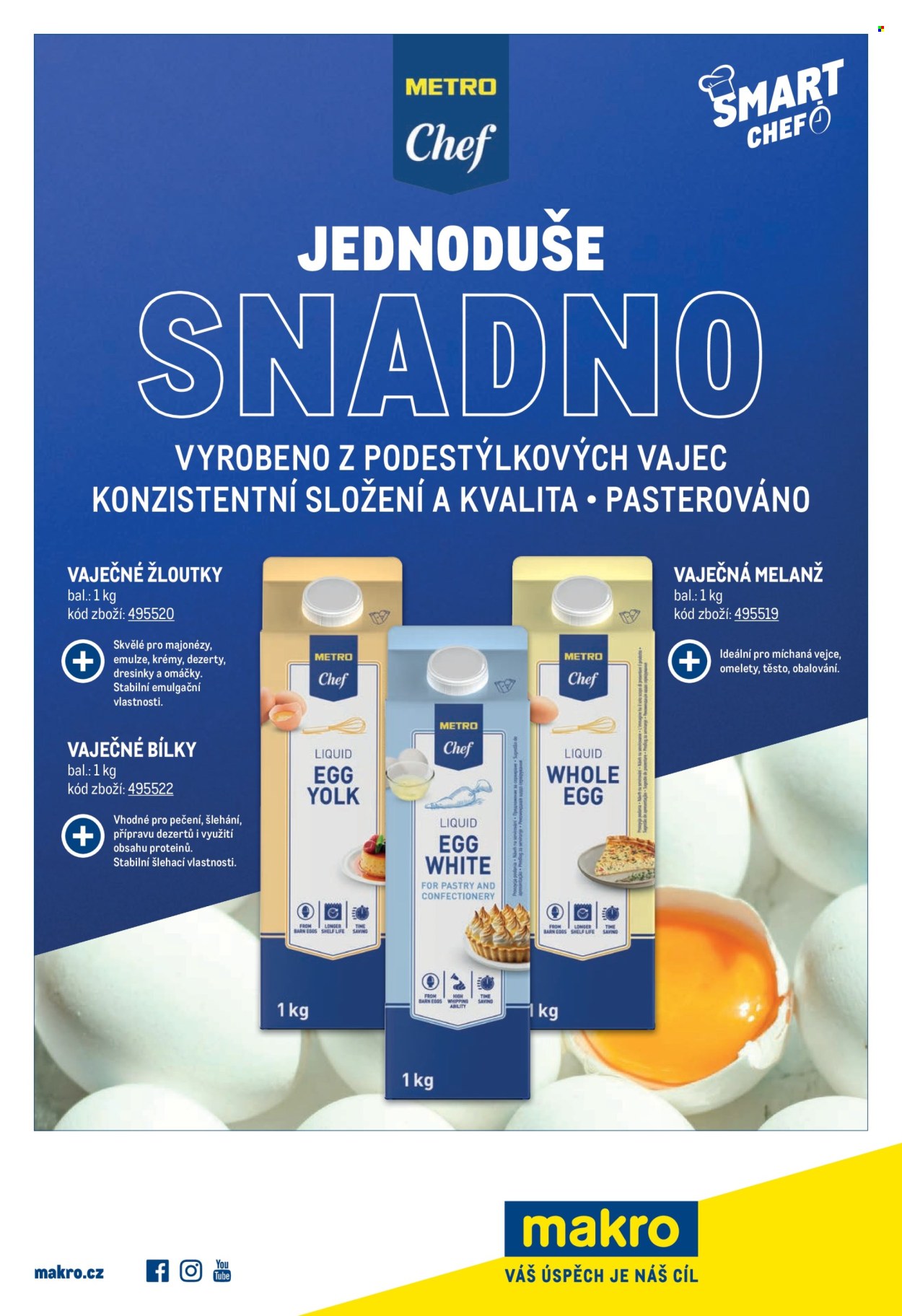 Leták MAKRO. Strana 1