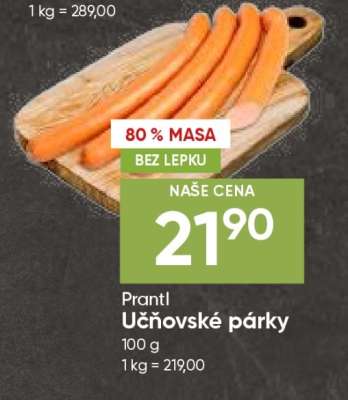 Prantl Učňovské párky