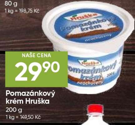 Pomazánkový krém Hruška