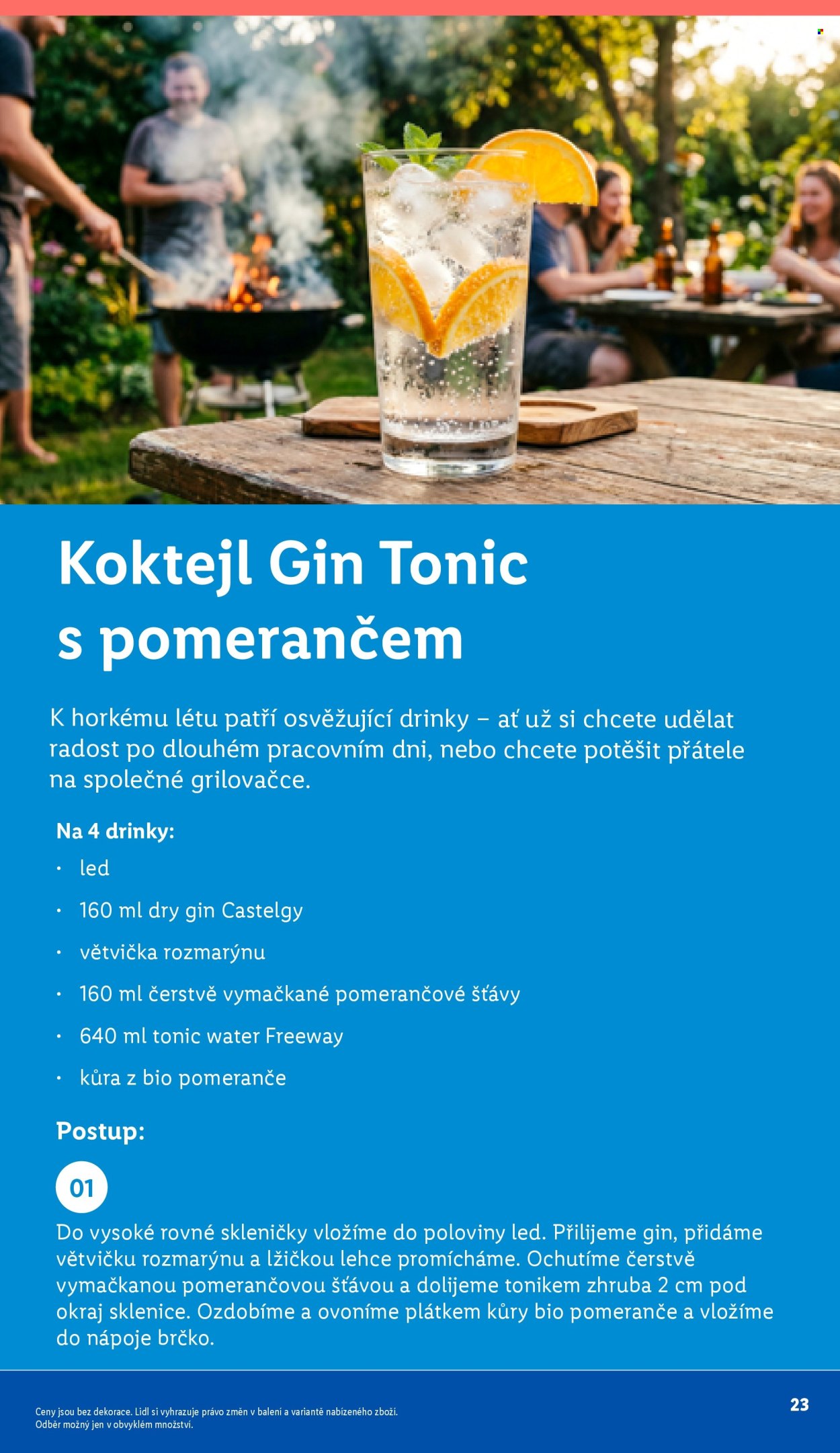 Leták Lidl. Strana 23