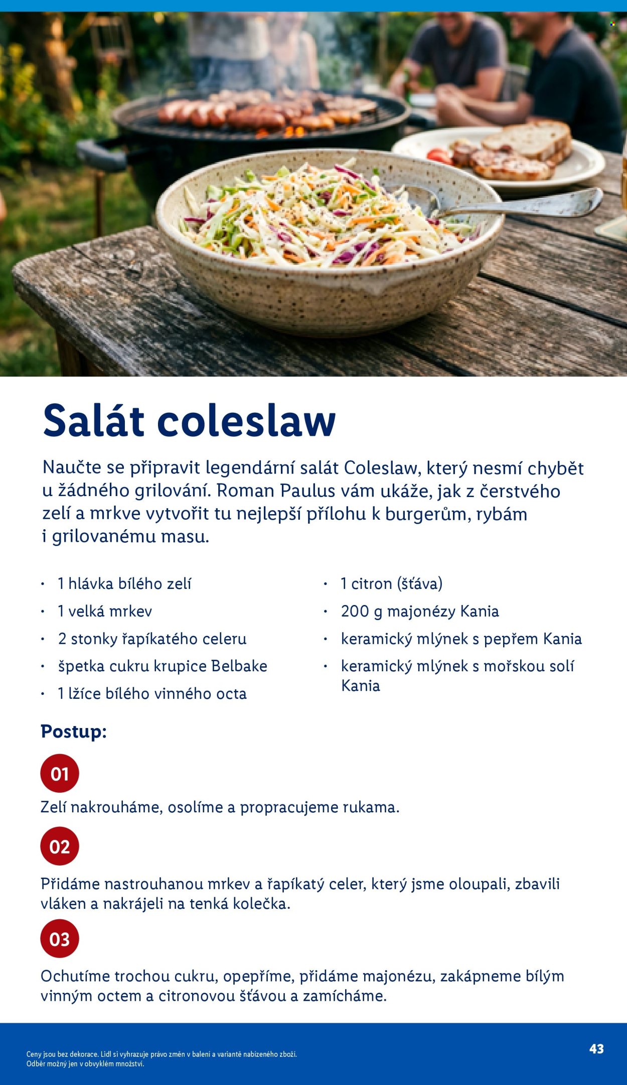 Leták Lidl. Strana 43
