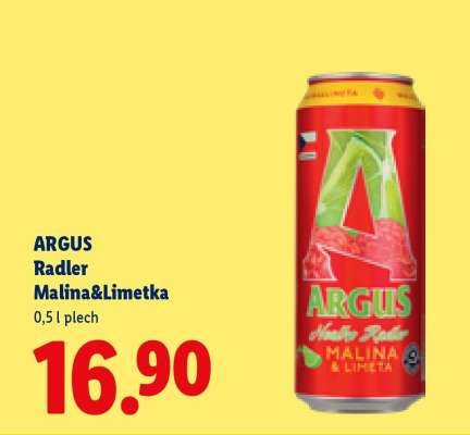 ARGUS Radler Malina&Limetka