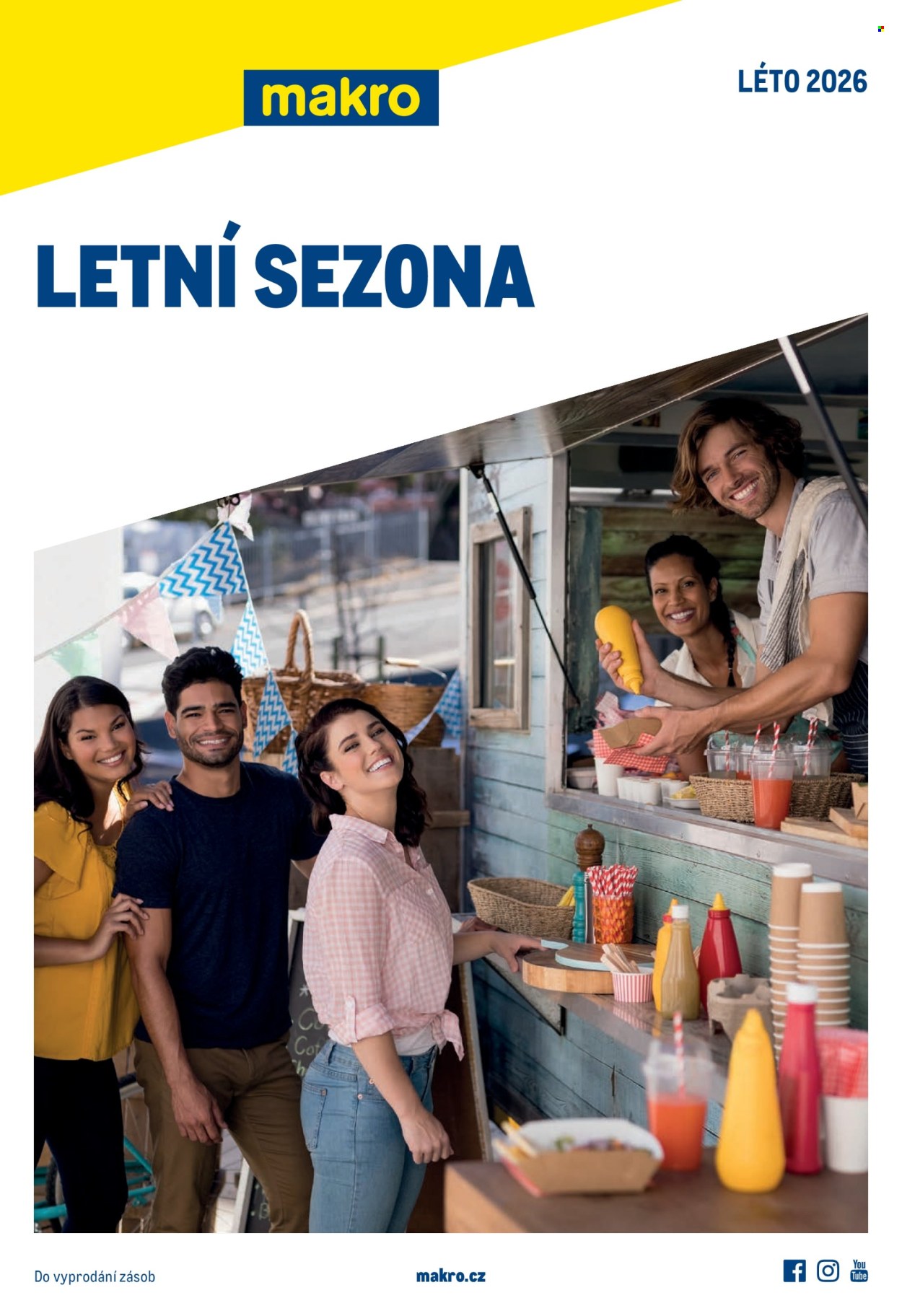 Leták MAKRO. Strana 1