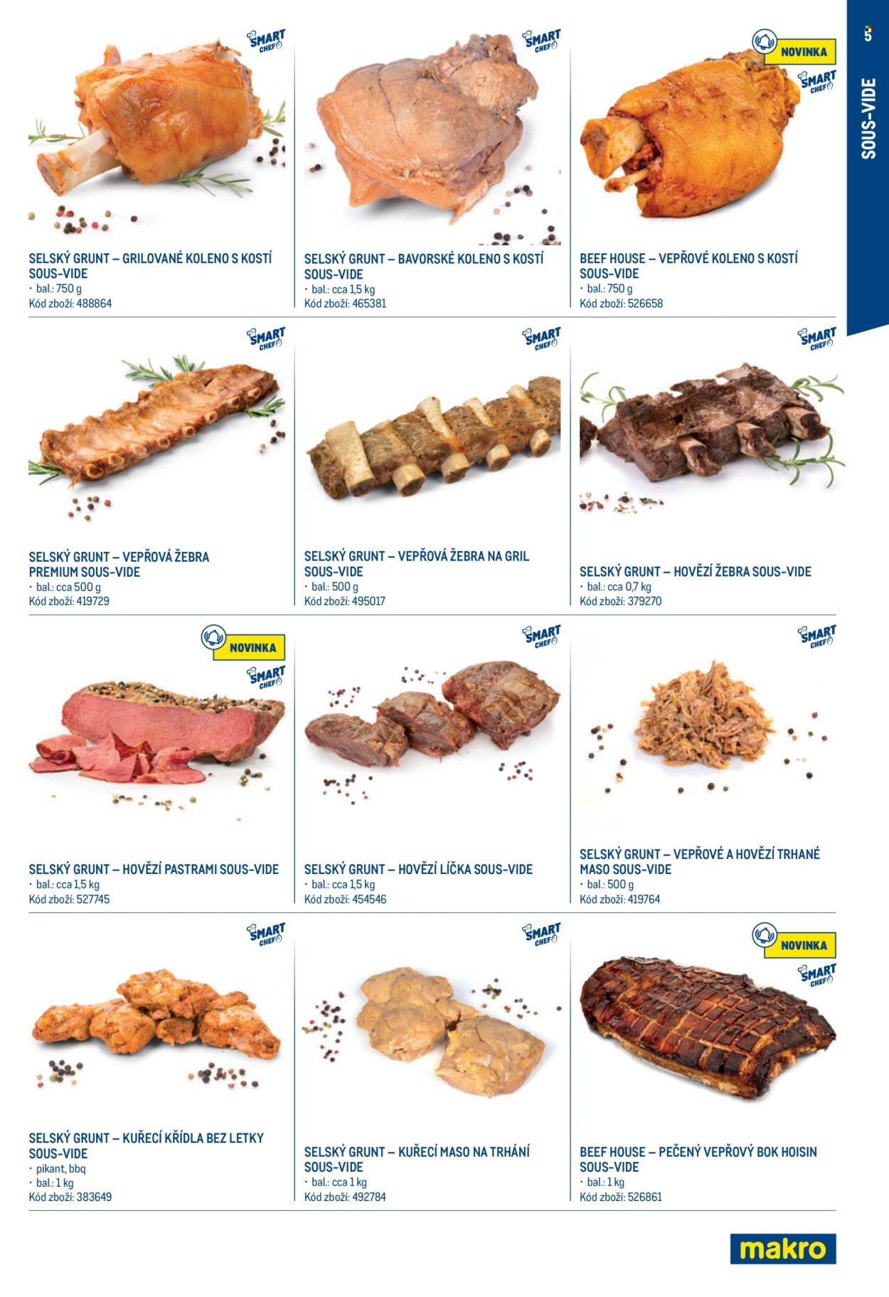 Leták MAKRO. Strana 5