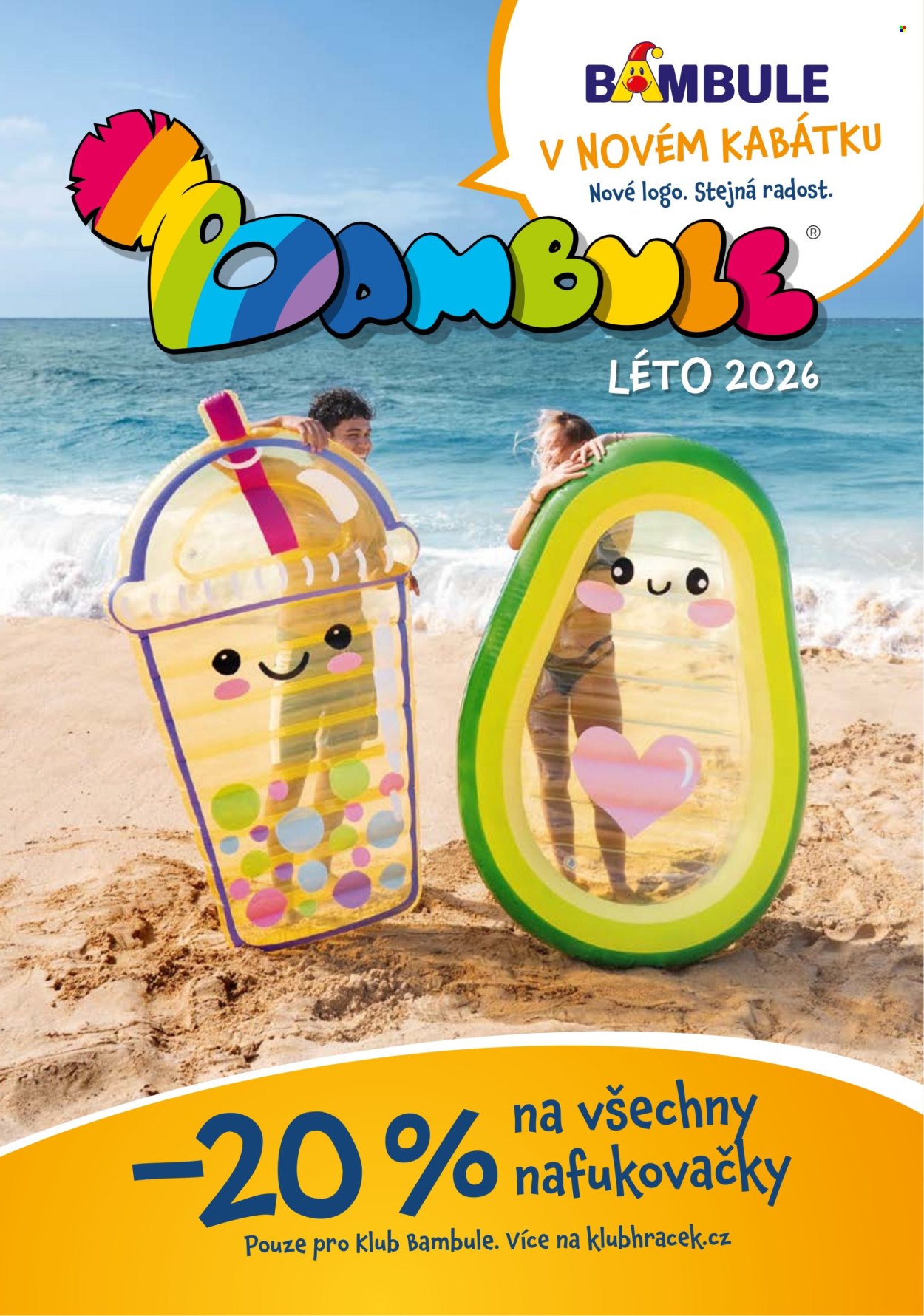 Leták Bambule - 14. 5. 2026 - 31. 7. 2026. Strana 1