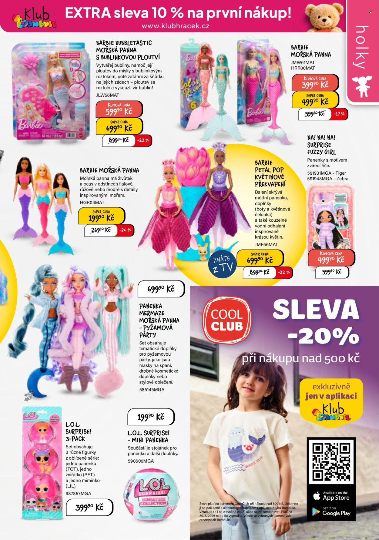 Leták Bambule - 14. 5. 2026 - 31. 7. 2026. Strana 25