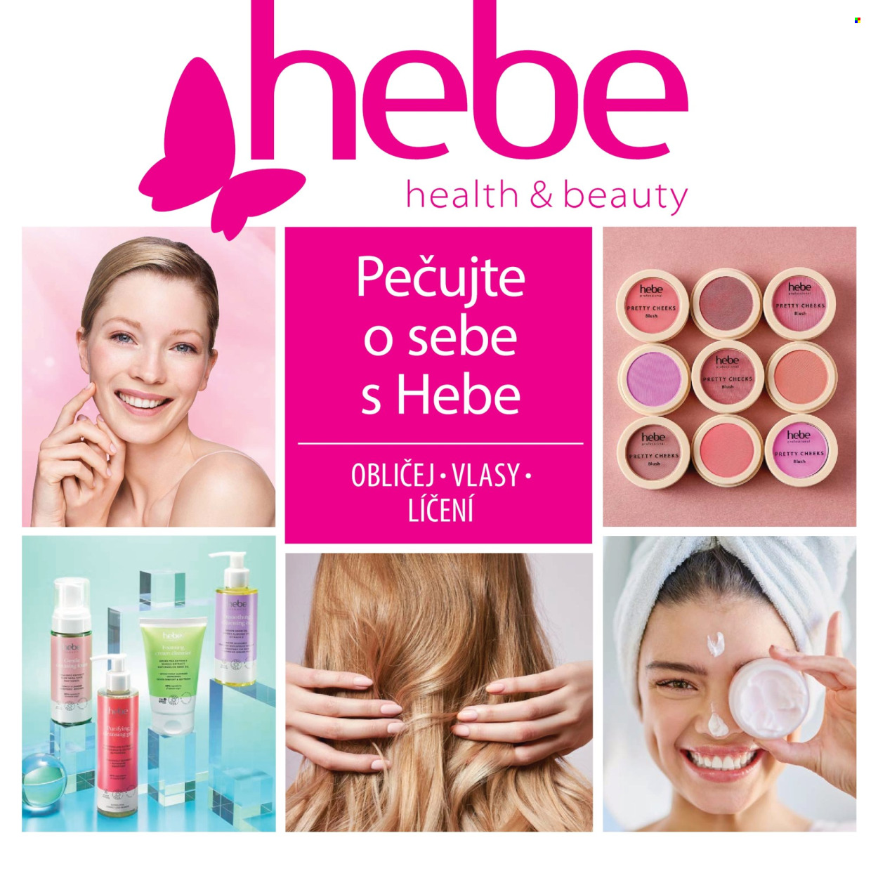 Leták Hebe. Strana 1