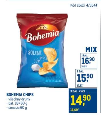 Bohemia chips