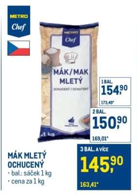MÁK MLETÝ OCHUCENÝ