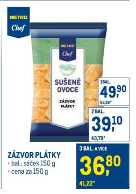 ZÁZVOR PLÁTKY
